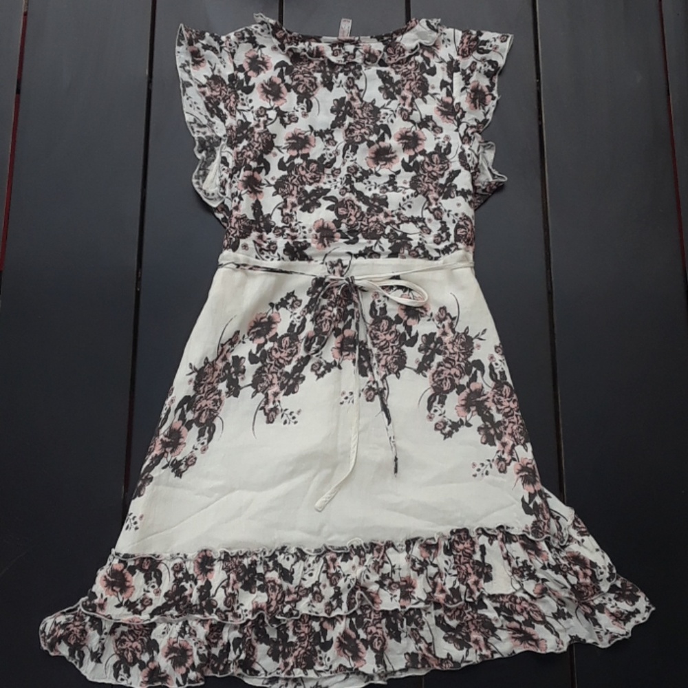 Free People flowy floral dress sz XS - Picture 2 of 7